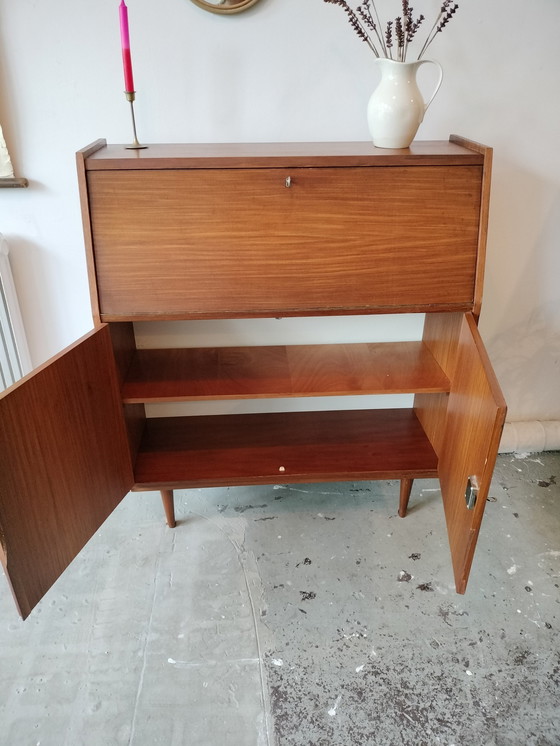 Image 1 of Vintage Jaren '60 Secretaire Klepkastje 