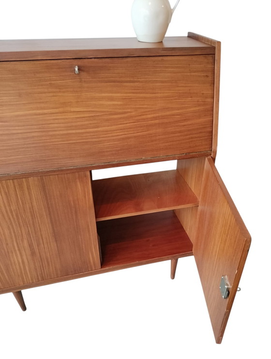 Image 1 of Vintage Jaren '60 Secretaire Klepkastje 