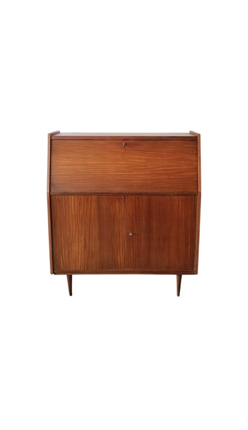 Vintage Jaren '60 Secretaire Klepkastje 