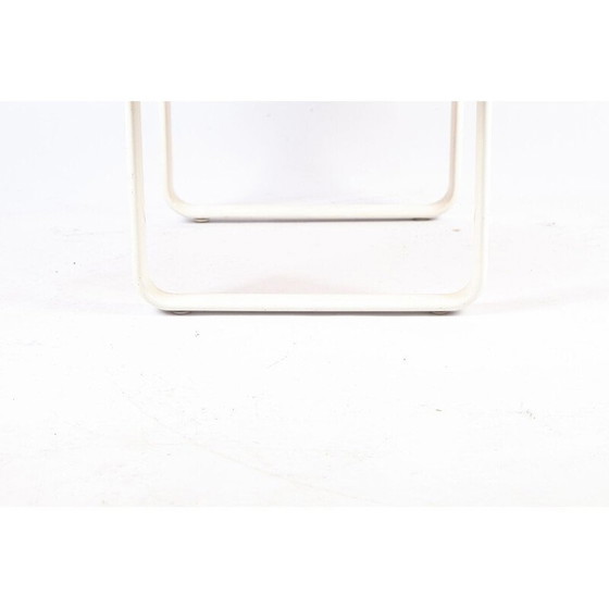 Image 1 of Vintage houten en metalen salontafel van Hannah Morrison voor Knoll International, 1970