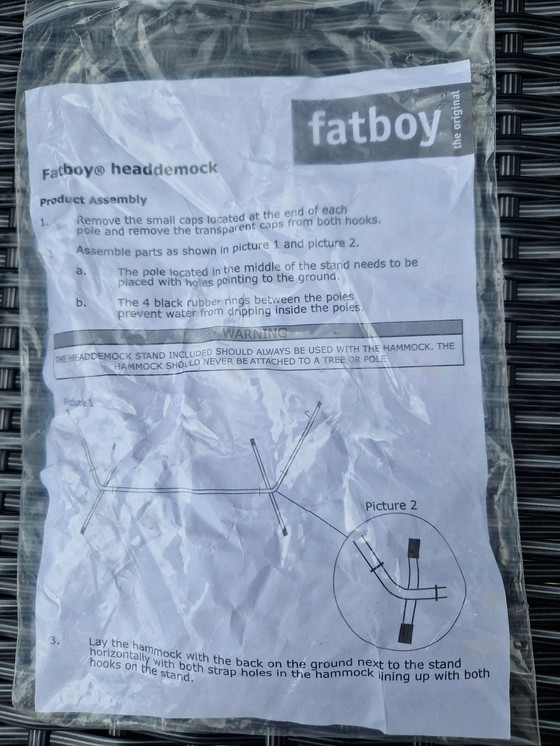 Image 1 of Fatboy headdemock hangmat