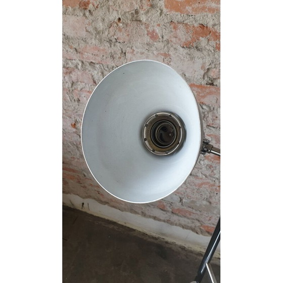 Image 1 of Zilveren vintage vloerlamp, 1970