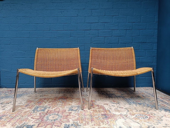 Image 1 of 2X Vintage Rotan Fauteuils