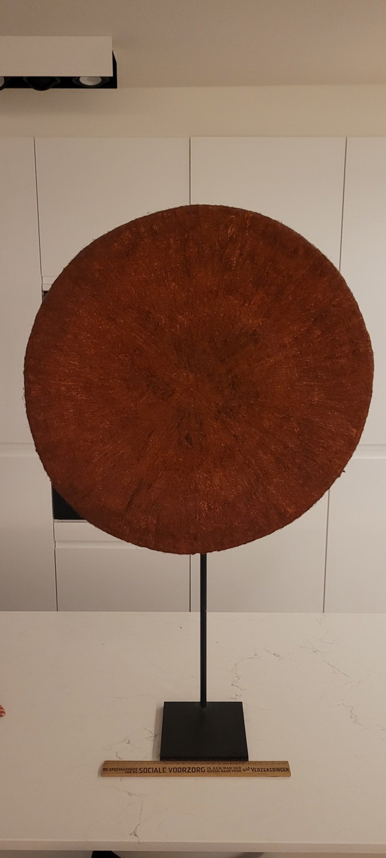 Image 1 of Originele rode Zoeloehoed met echt schaamhaar