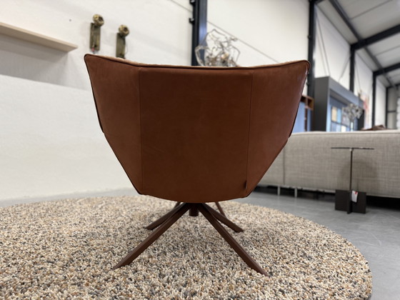 Image 1 of Label Vandenberg Gustav Fauteuil Met Poef Duo Bekleding 