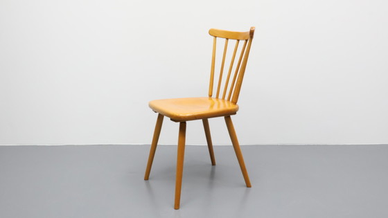 Image 1 of Set van 4 vintage spijlen stoelen