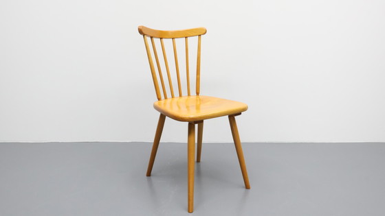 Image 1 of Set van 4 vintage spijlen stoelen