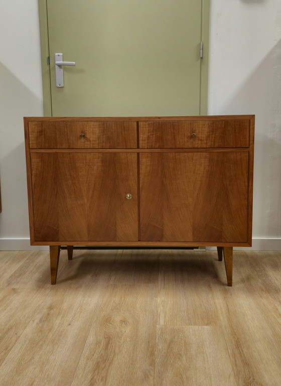 Image 1 of Vintage Ladekast Commode Lp Tv Kast Kastje Dressoir 