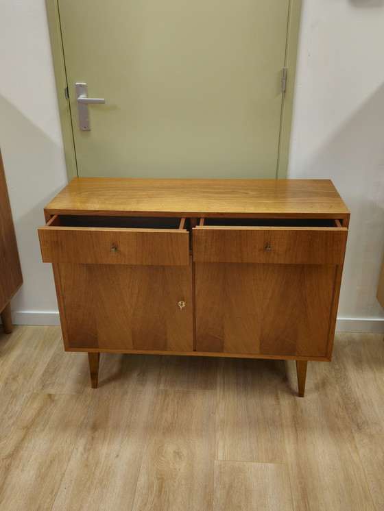 Image 1 of Vintage Ladekast Commode Lp Tv Kast Kastje Dressoir 