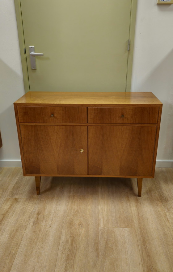 Image 1 of Vintage Ladekast Commode Lp Tv Kast Kastje Dressoir 