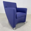 Leolux Dolcinea fauteuil blauw