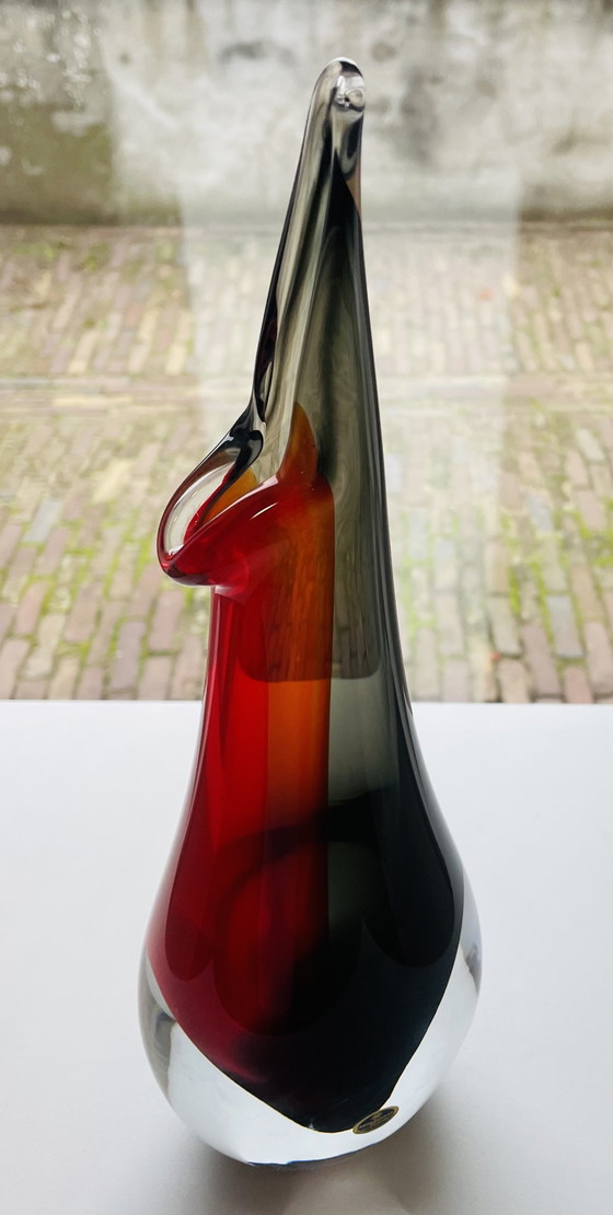 Image 1 of Glasobject Jan Machalek 34 Cm. Hoog. 