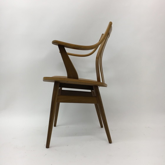 Image 1 of 4x multiplex eetkamerstoelen