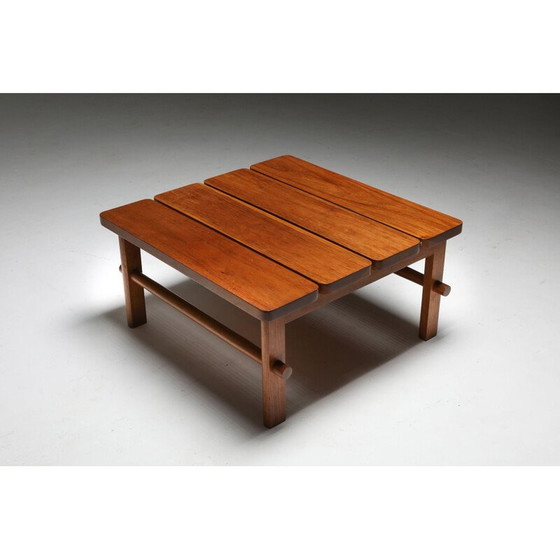 Image 1 of Vintage hardhouten salontafel door Joaquim Tenreiro, Brazilië 1960