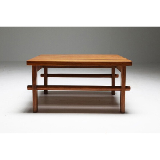 Image 1 of Vintage hardhouten salontafel door Joaquim Tenreiro, Brazilië 1960