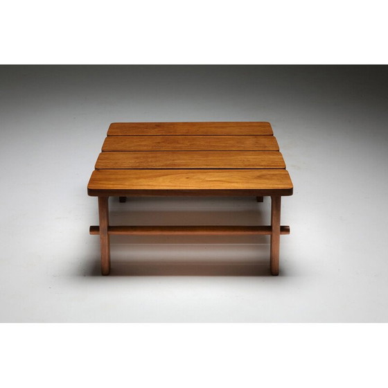 Image 1 of Vintage hardhouten salontafel door Joaquim Tenreiro, Brazilië 1960