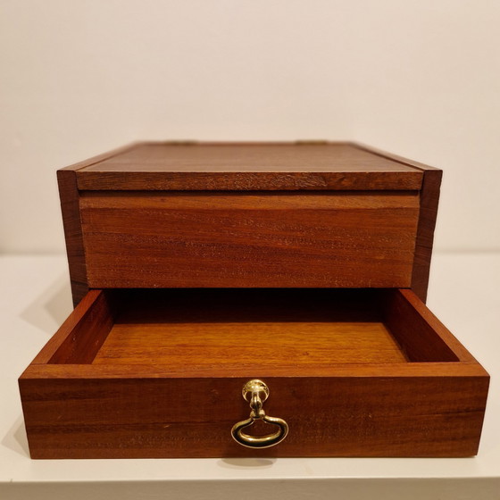 Image 1 of Vintage Zwevend Kastje Wandkastje Nachtkastje