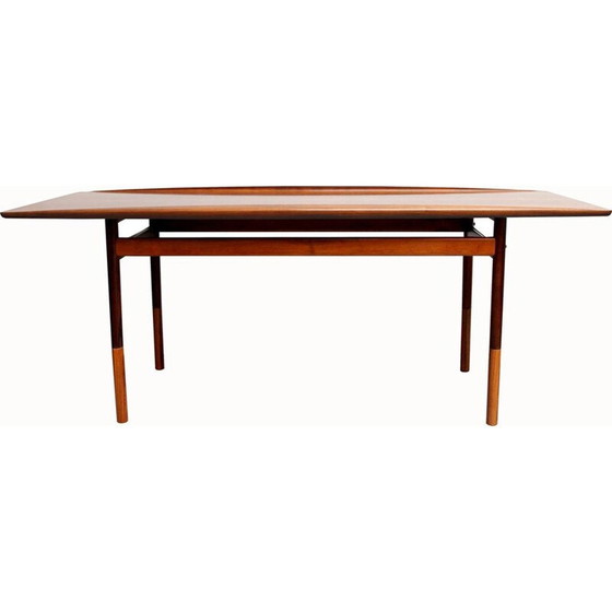 Image 1 of Vintage palissander salontafel van Grete Jalk voor Poul Jeppesen, 1960