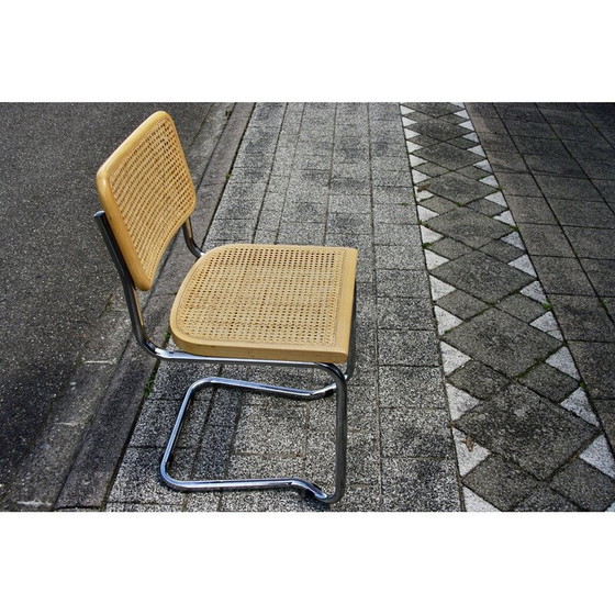 Image 1 of Paar vintage beukenhouten stoelen van Marcel Breuer, 1970