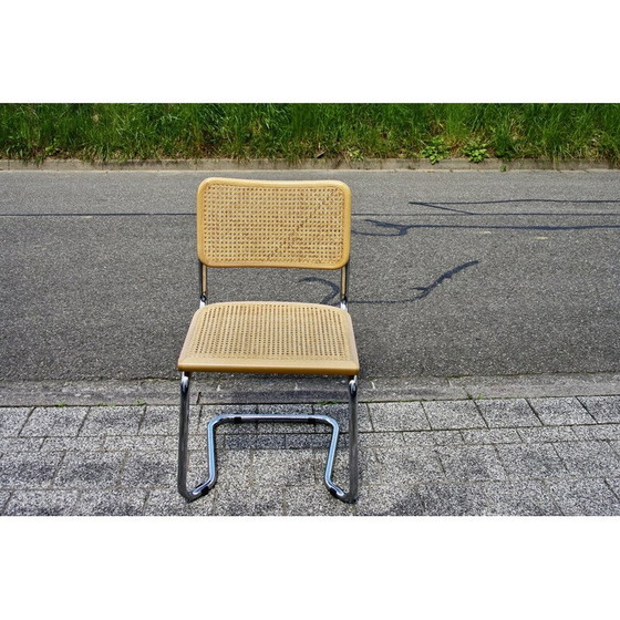 Image 1 of Paar vintage beukenhouten stoelen van Marcel Breuer, 1970