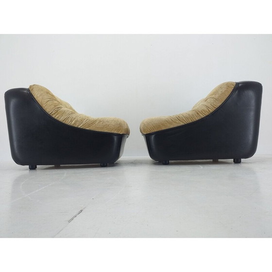 Image 1 of Paar vintage fauteuils, Italië 1970