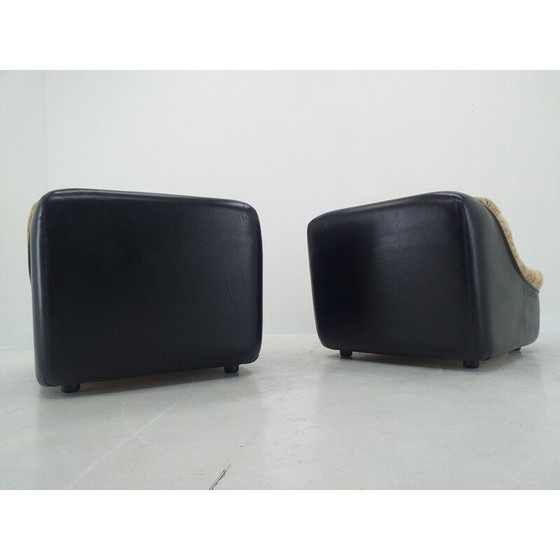 Image 1 of Paar vintage fauteuils, Italië 1970