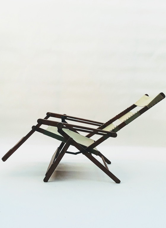 Image 1 of Thonet Vintage vouwbare ligstoel G80