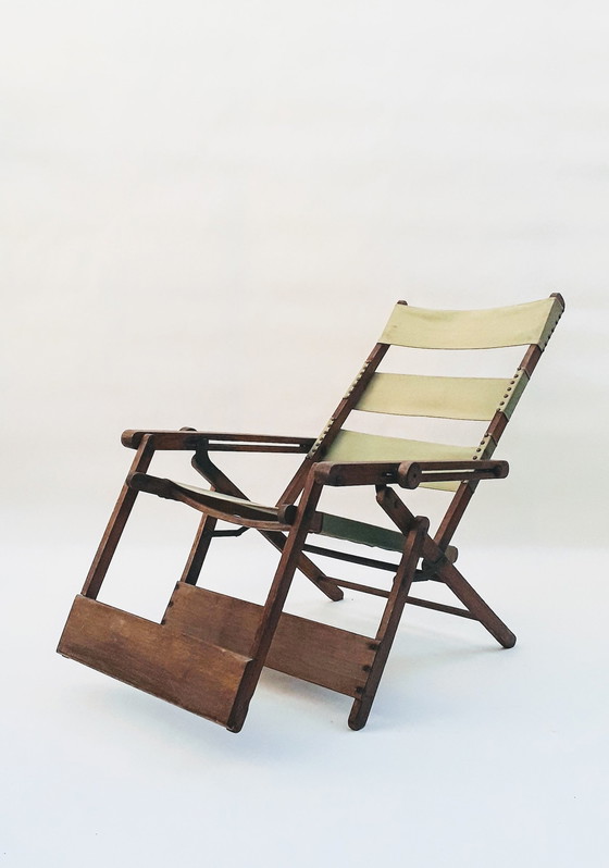 Image 1 of Thonet Vintage vouwbare ligstoel G80