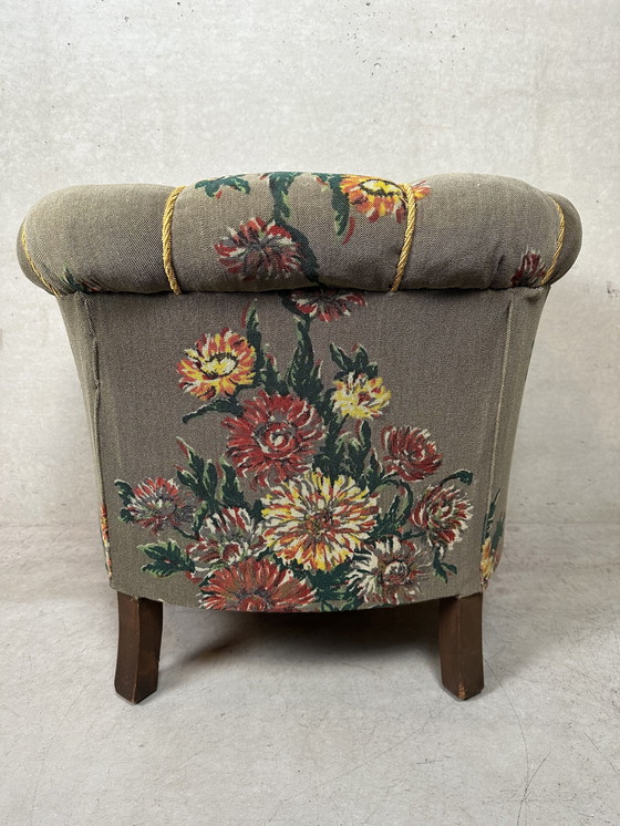 Image 1 of Vintage Botanical Fauteuil