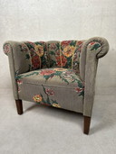 Vintage Botanical Fauteuil