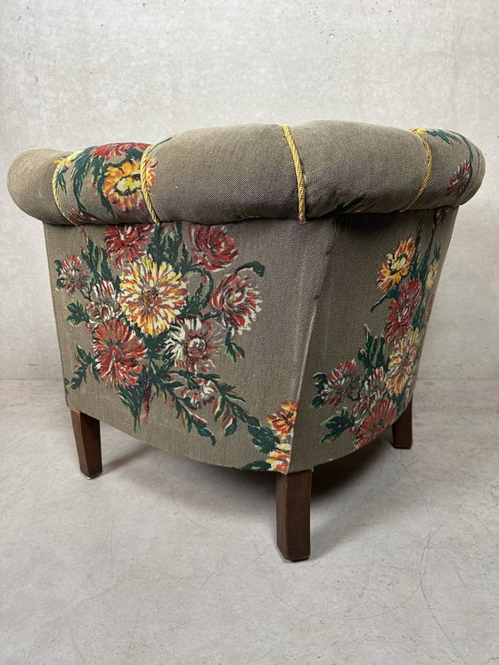 Image 1 of Vintage Botanical Fauteuil