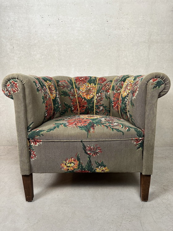 Image 1 of Vintage Botanical Fauteuil