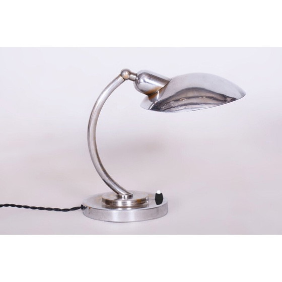 Image 1 of Vintage Bauhaus tafellamp in chroomstaal van Franta Anyz, Tsjecho-Slowakije 1920