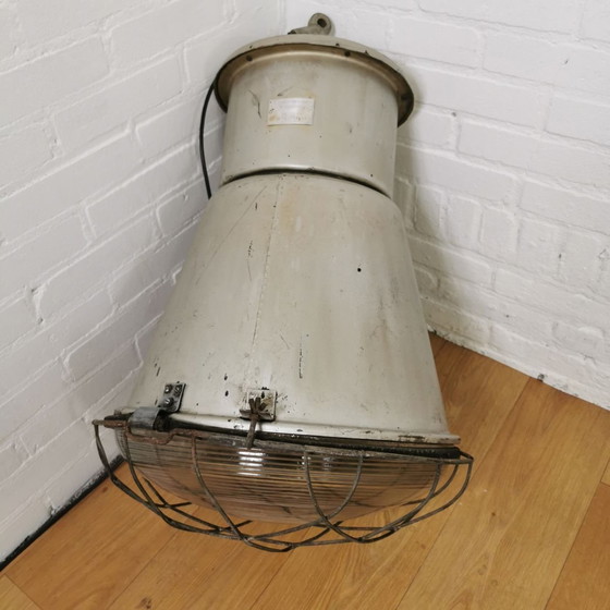 Image 1 of Vintage Industriële Lamp, Fabriekslamp, Hanglamp