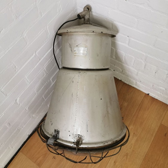 Image 1 of Vintage Industriële Lamp, Fabriekslamp, Hanglamp