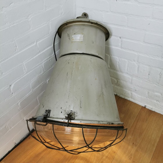 Image 1 of Vintage Industriële Lamp, Fabriekslamp, Hanglamp