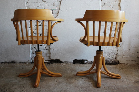 Image 1 of 2x Thonet bureaustoel