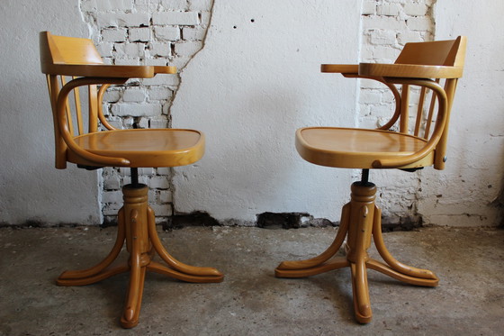 Image 1 of 2x Thonet bureaustoel