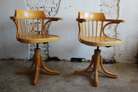 Image 1 of 2x Thonet bureaustoel