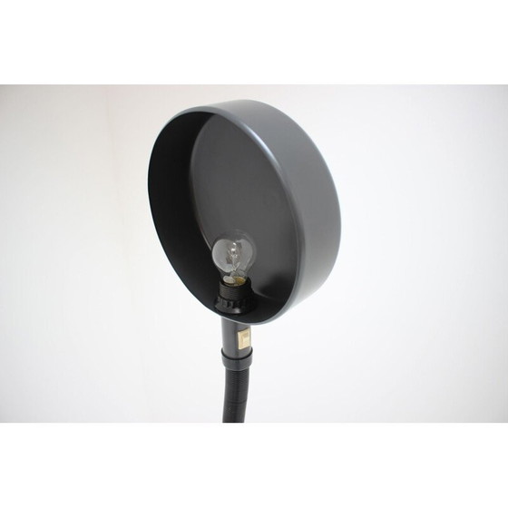 Image 1 of Vintage vloerlamp op metalen voet door Dijkstra, Nederland 1970
