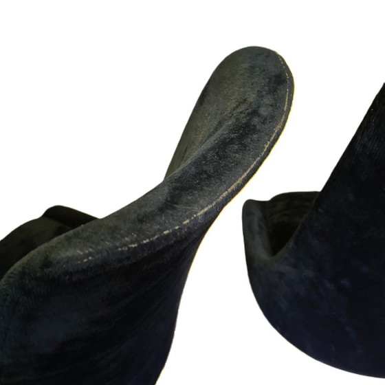 Image 1 of 4 Space Age Draaibare Eetkamerstoelen Jaren 70