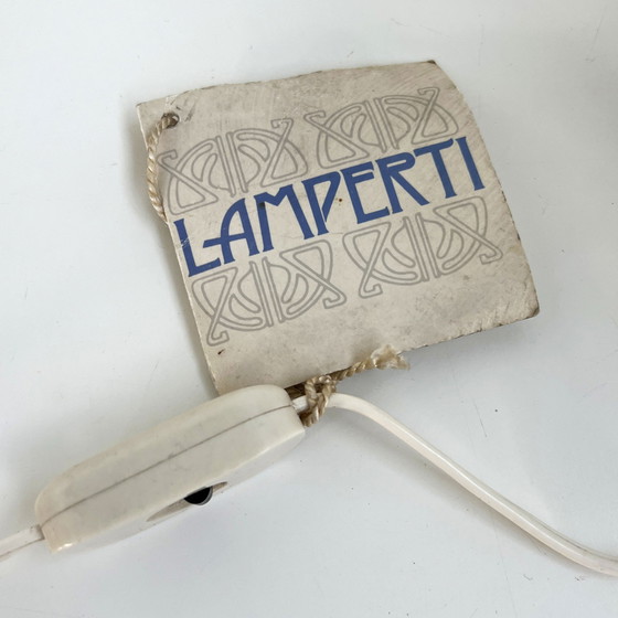 Image 1 of Bloem tafellamp van Studio D.A. voor Lamperti, 1970S