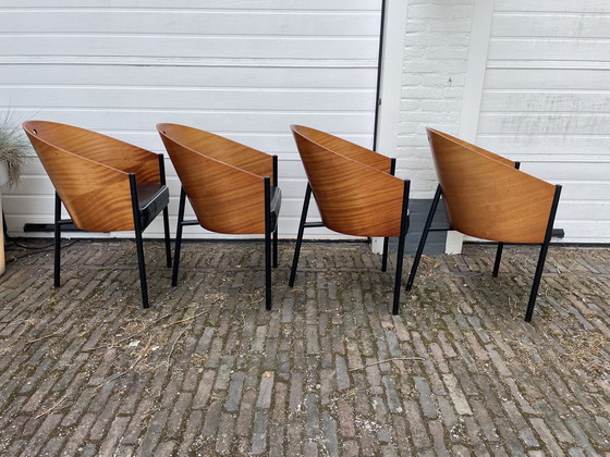 Image 1 of 4x Philippe Starck Costes Dining Chairs