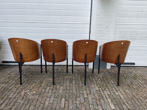 Image 1 of 4x Philippe Starck Costes Dining Chairs