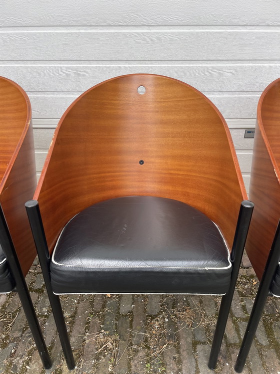 Image 1 of 4x Philippe Starck Costes Dining Chairs