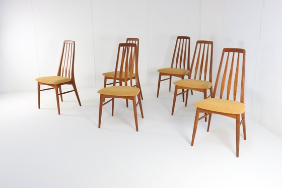 Image 1 of 6X Niels Koefoed Model Eva Stoelen 'Lindeskovs' Vintage