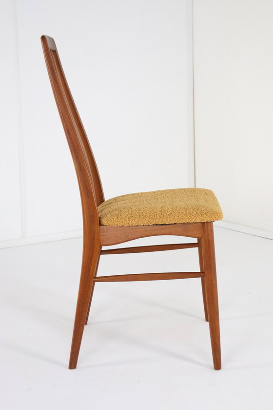 Image 1 of 6X Niels Koefoed Model Eva Stoelen 'Lindeskovs' Vintage