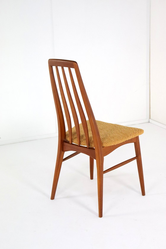 Image 1 of 6X Niels Koefoed Model Eva Stoelen 'Lindeskovs' Vintage