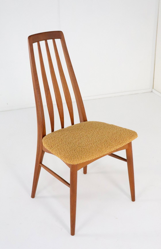 Image 1 of 6X Niels Koefoed Model Eva Stoelen 'Lindeskovs' Vintage