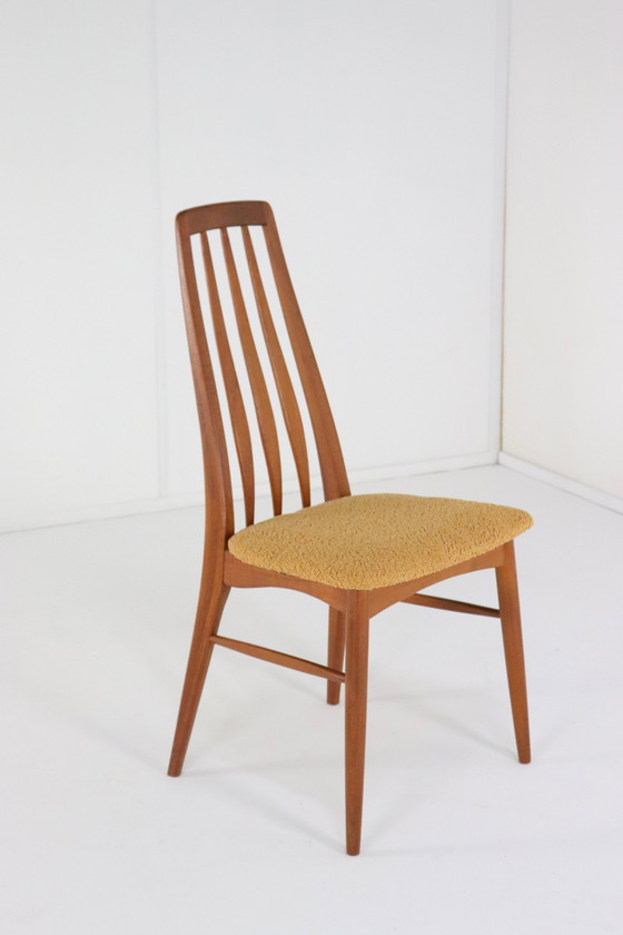 Image 1 of 6X Niels Koefoed Model Eva Stoelen 'Lindeskovs' Vintage